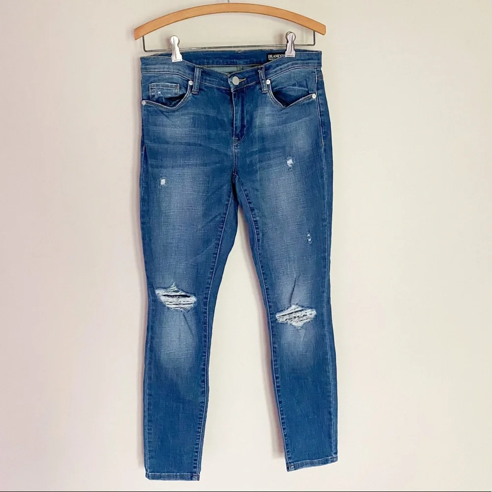 Blank NYC The Reade Classic Skinny Distress Jeans